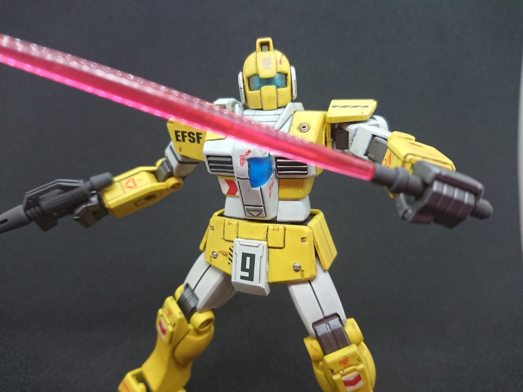 ・武装2サーベルはEGガンダムからコンバートビームスプレーガンはキットのままです