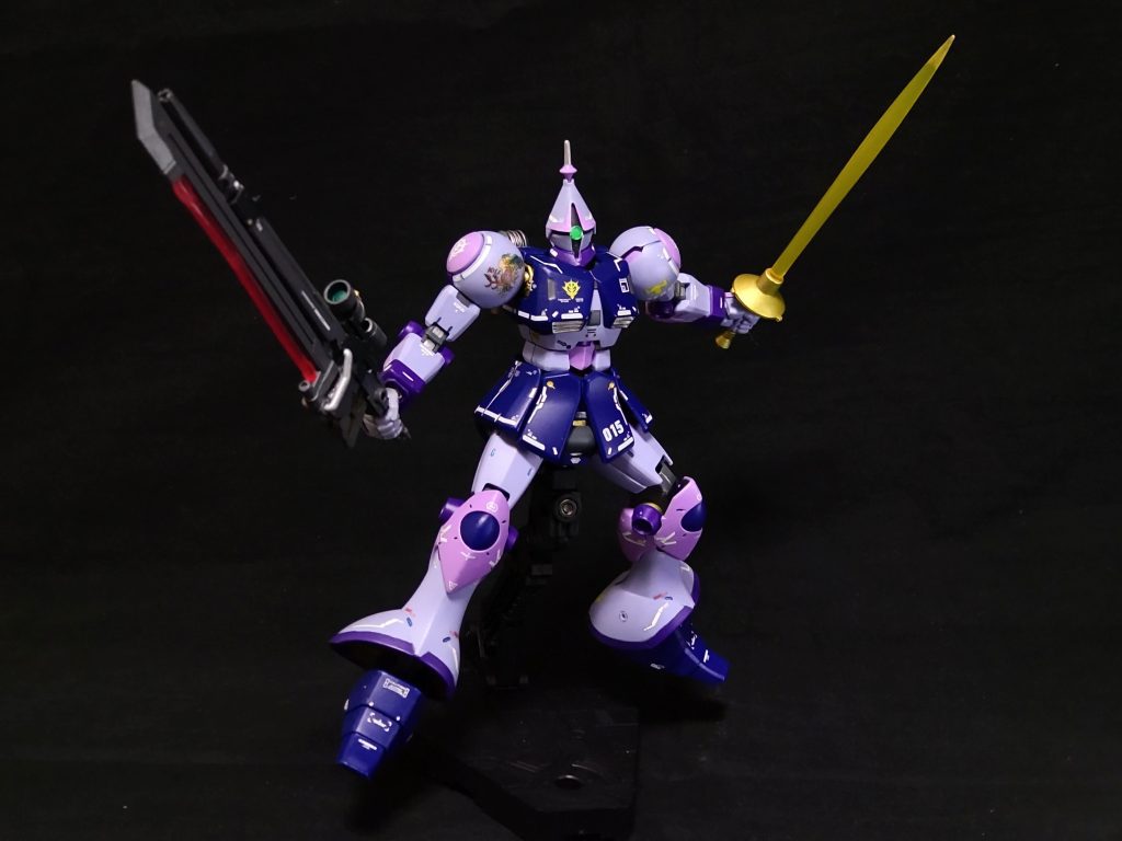 兜なし、ギャンバルカンの頭部もハッタリがあって良いですね😃。