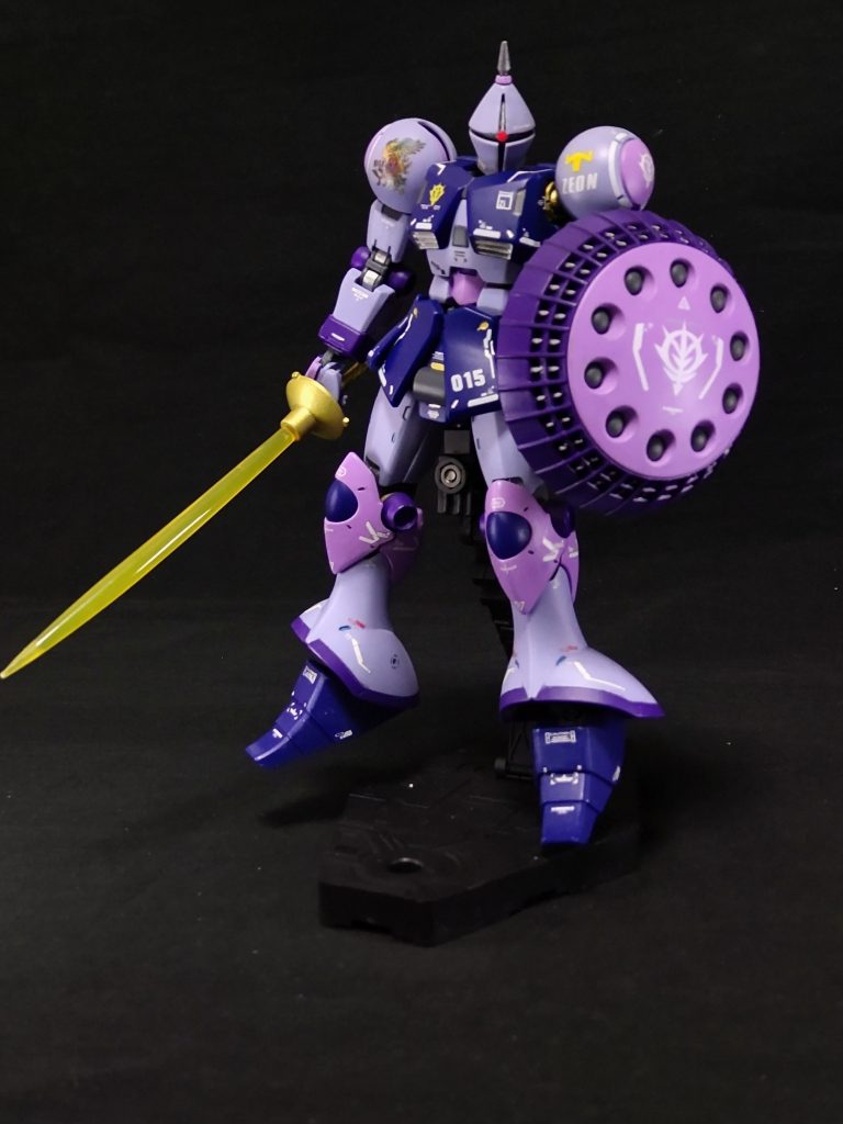 右肩と左脚に「ハーピー」のエンブレムを配置してます。リバイブ版、とくにいじるところがない気がします。