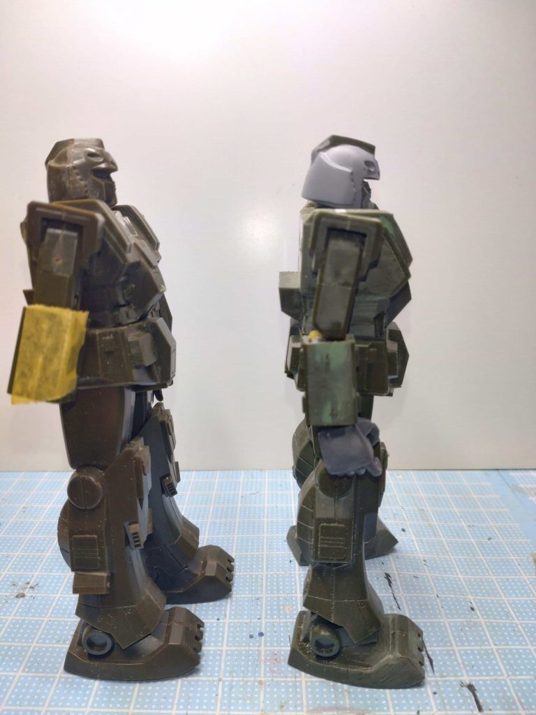 素組との比較 横から