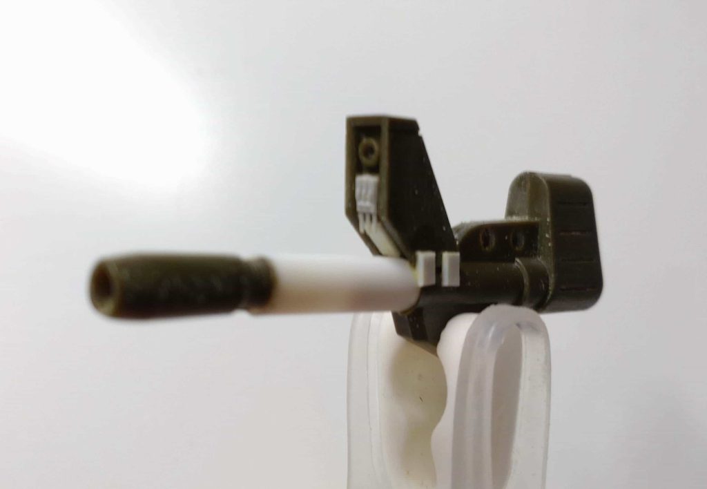 ロケット砲を延長+センサーを取り付けるアレンジをしました