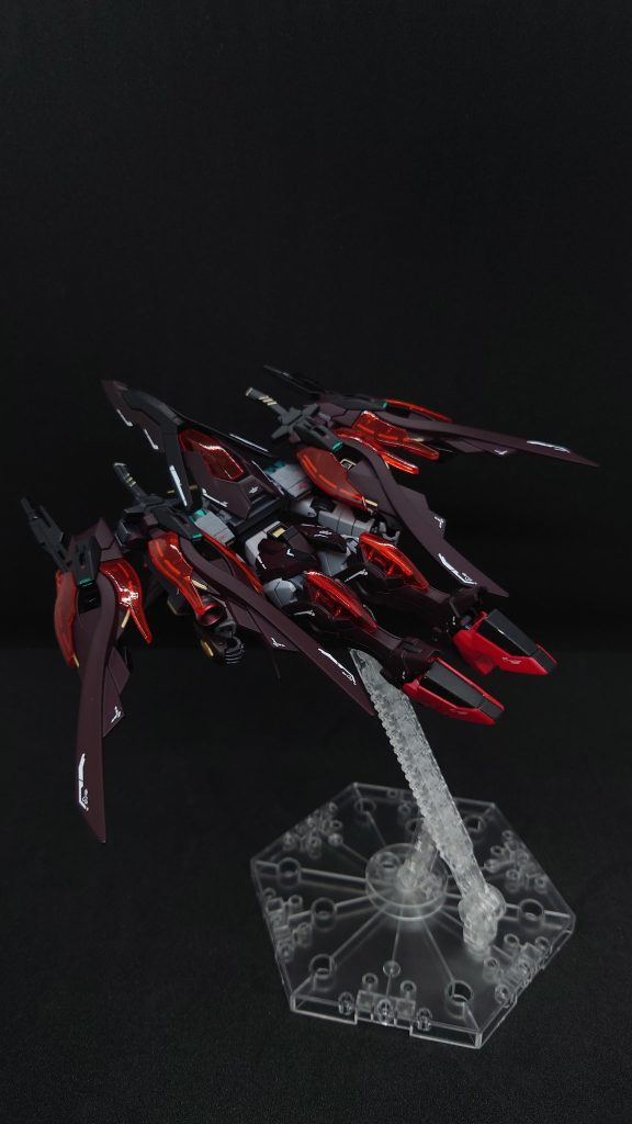 ウイングゼロ炎とのミキシングなので飛行形態も可能です。