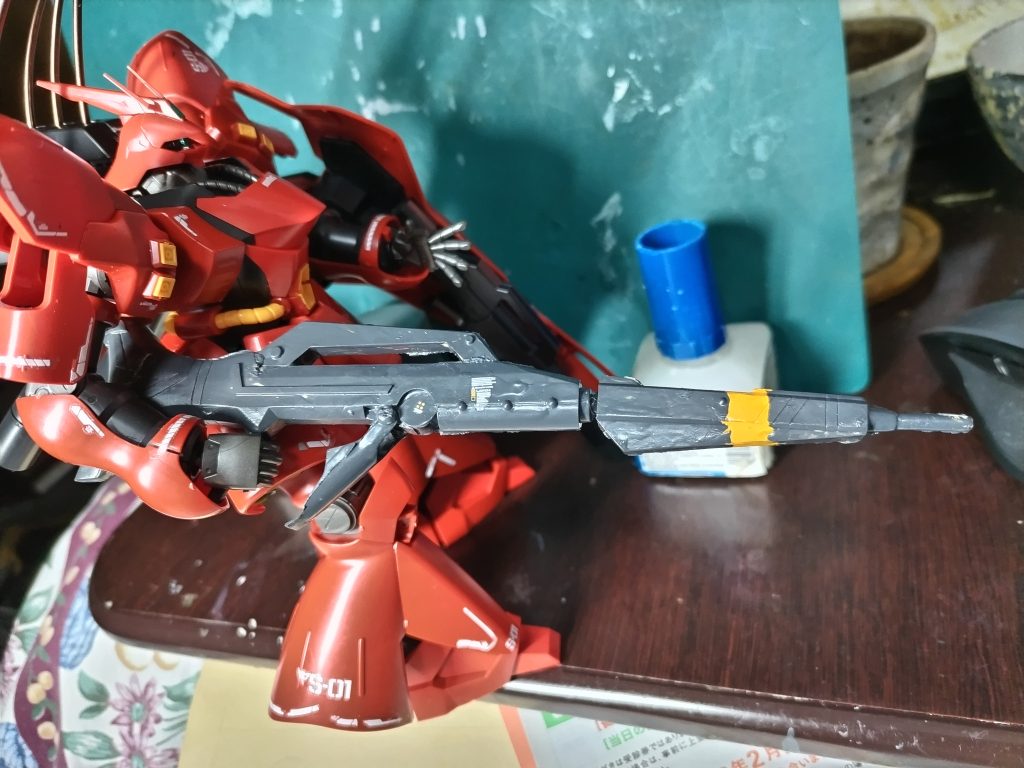 ロングビームライフルはキャラホビ？C3TOKYO？で購入。