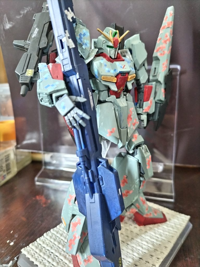 ゼータガンダム（ピクセル迷彩）–6枚目/制作者：うみ