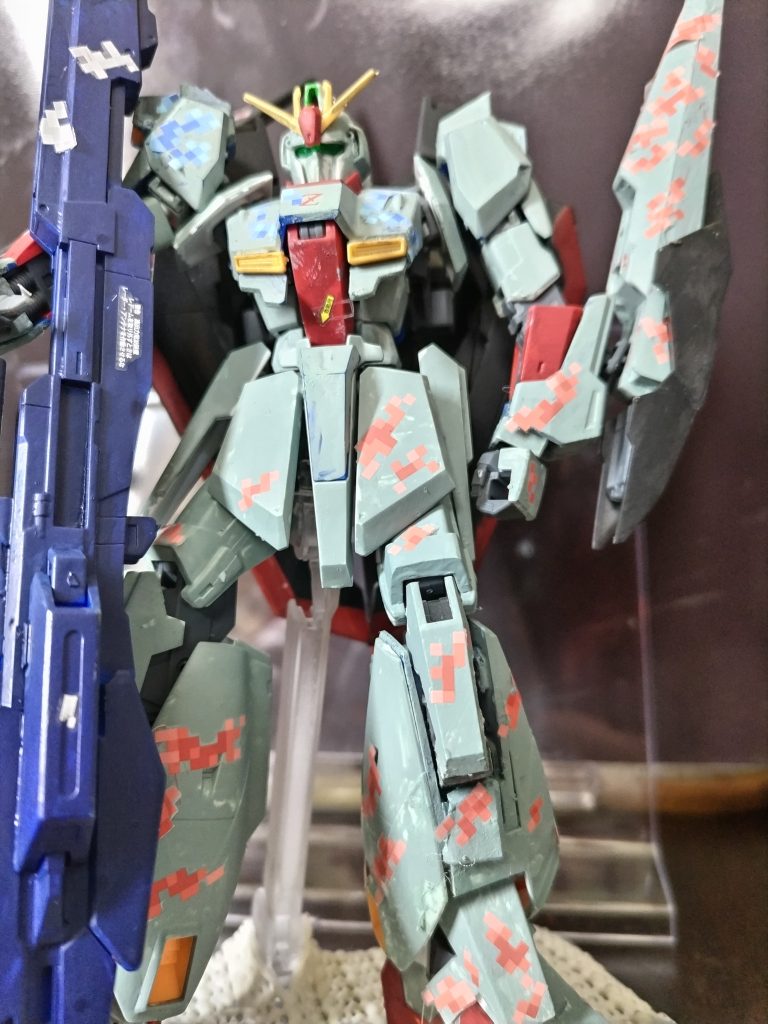 ゼータガンダム（ピクセル迷彩）–7枚目/制作者：うみ