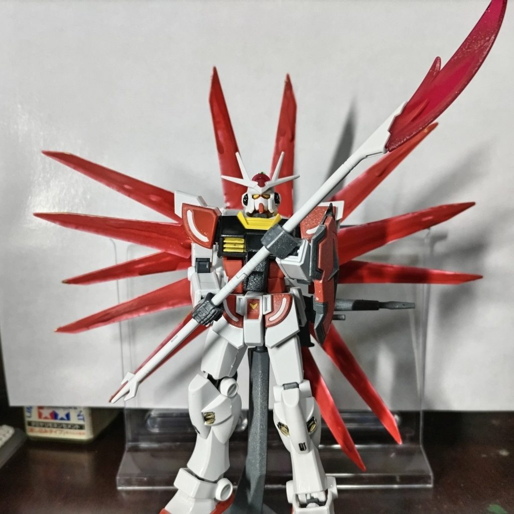 ラーガンダムwithライジングブースター｜うみさんのガンプラ作品