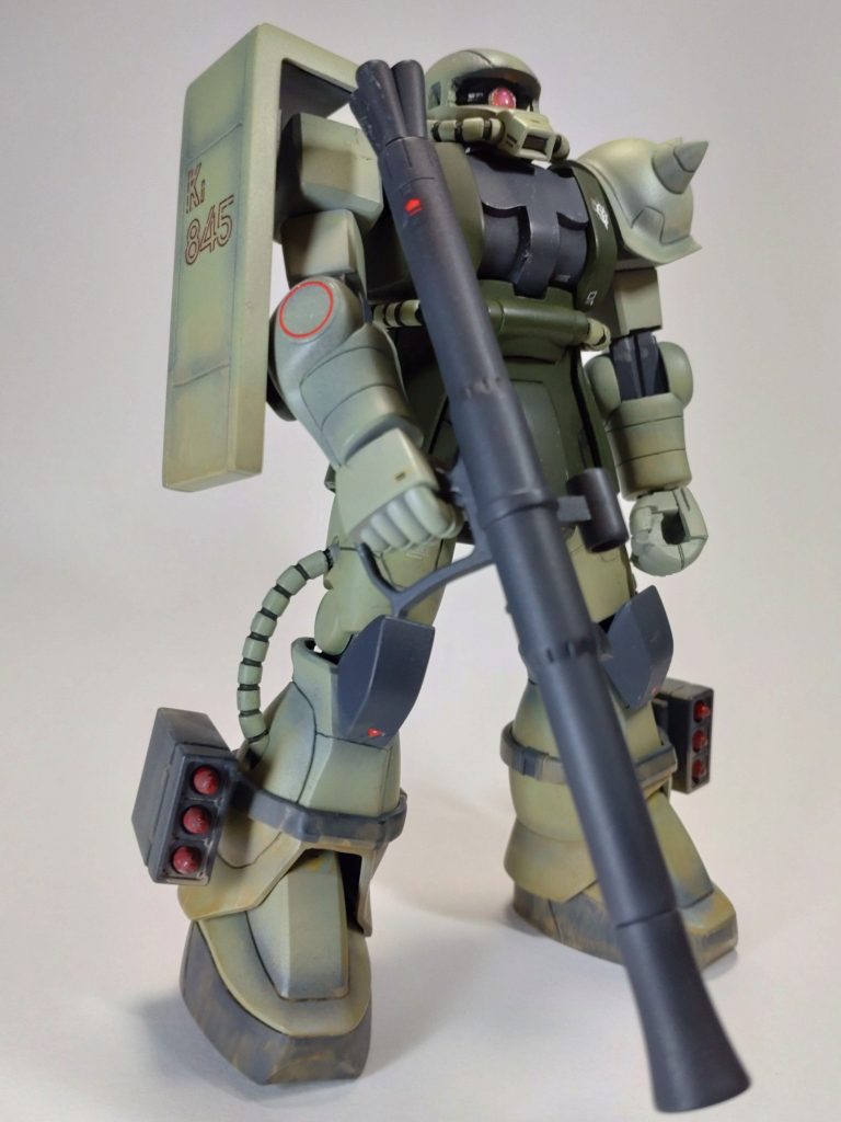 HG MS-06 ZAKU THE GROUND WAR SET–3枚目/制作者：む〜たん