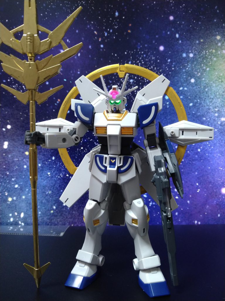 仁王立ちしか撮影してない（笑）ポージングは勉強が必要ですね…バックショットとか、ビームライフルを構えている姿とか。