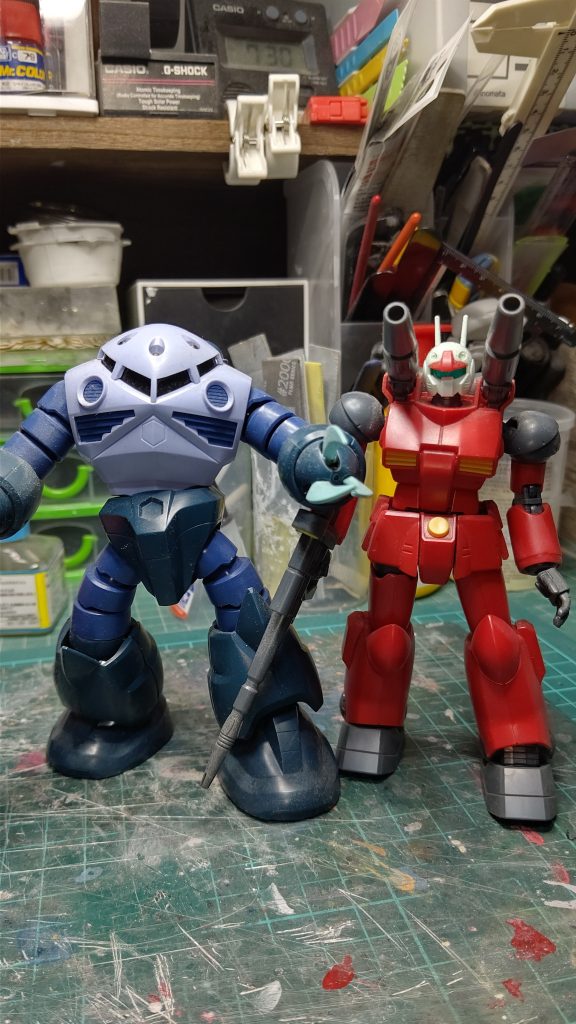 この二体といえば劇中のベルファストでのシーンが真っ先に思い浮かぶので、当然コレでしょ！と手を着けました。