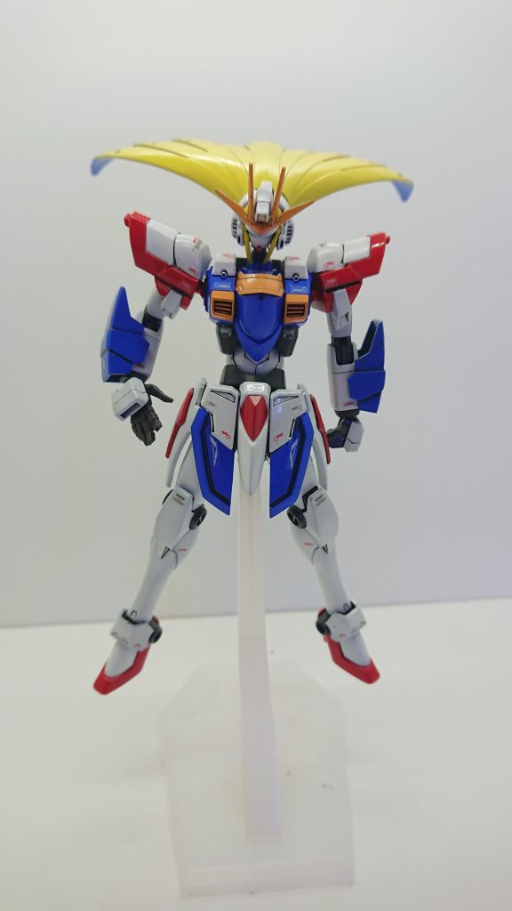 ビルドバーニングだったのでゴッドで同じやり方で仕上げました