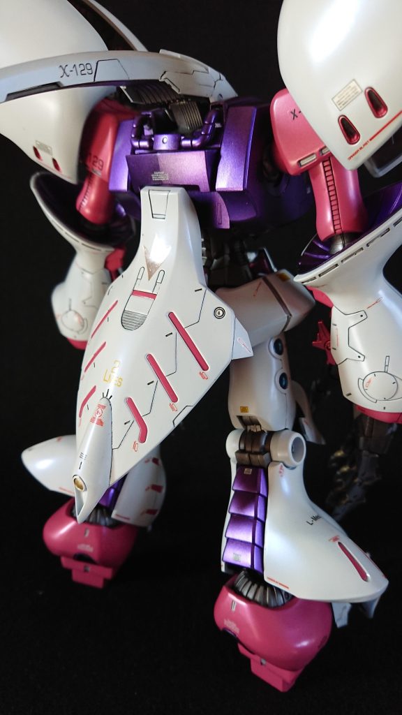 ホワイトにはMGパールを吹いてます。