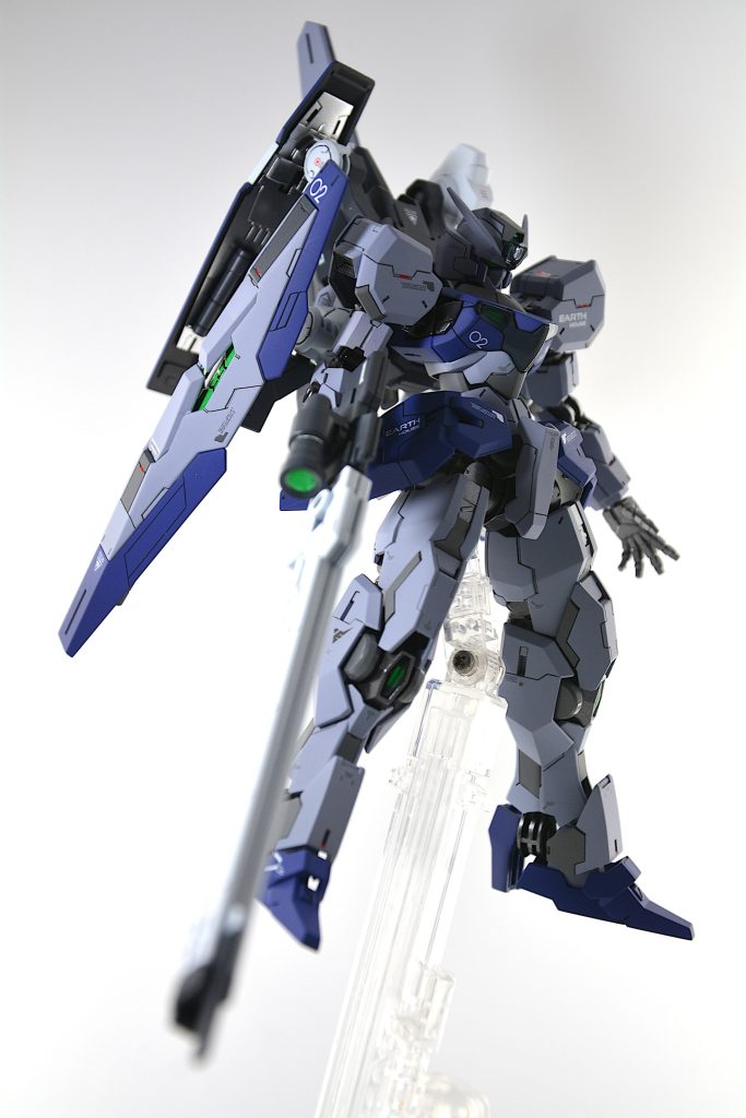 ■工作内容・ディテール堀り直し、エッジ出し、スジボリ 少々・ミキシング少々・膝に意志拡張AI風の意匠追加