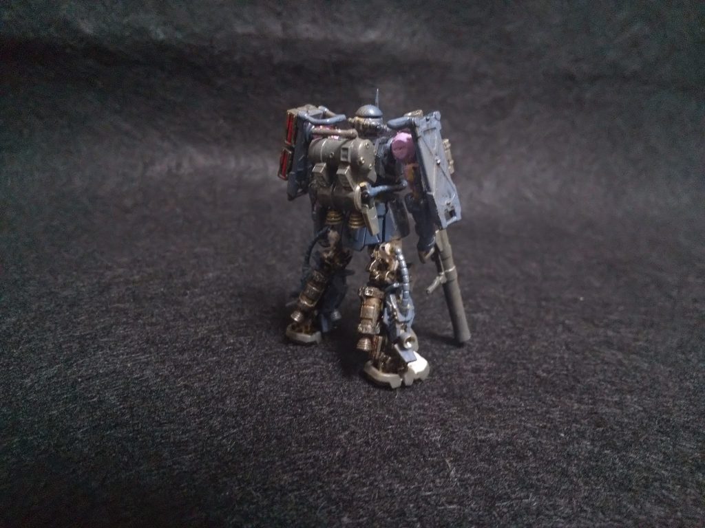 バックショットその１。後ろも大変です。