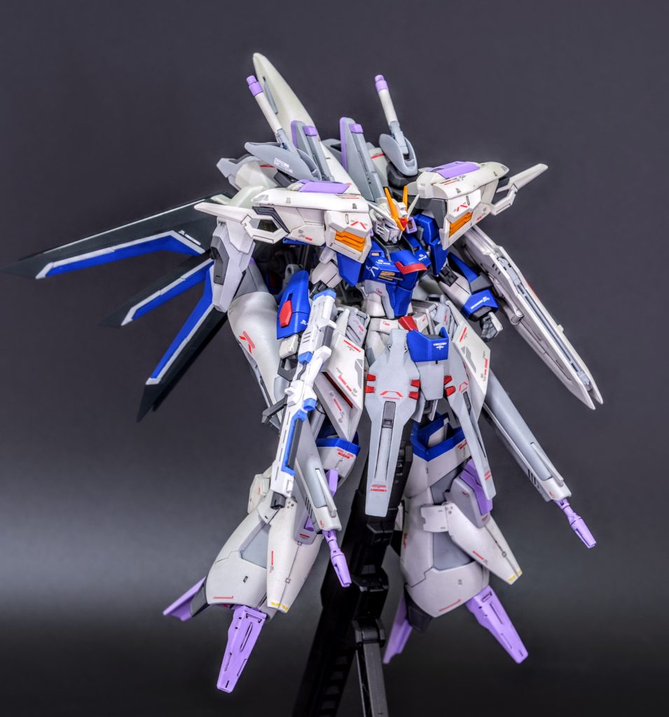 「着る」タイプの新型ミーティアを装備したオリジナルのライフリ強化仕様を製作しました。