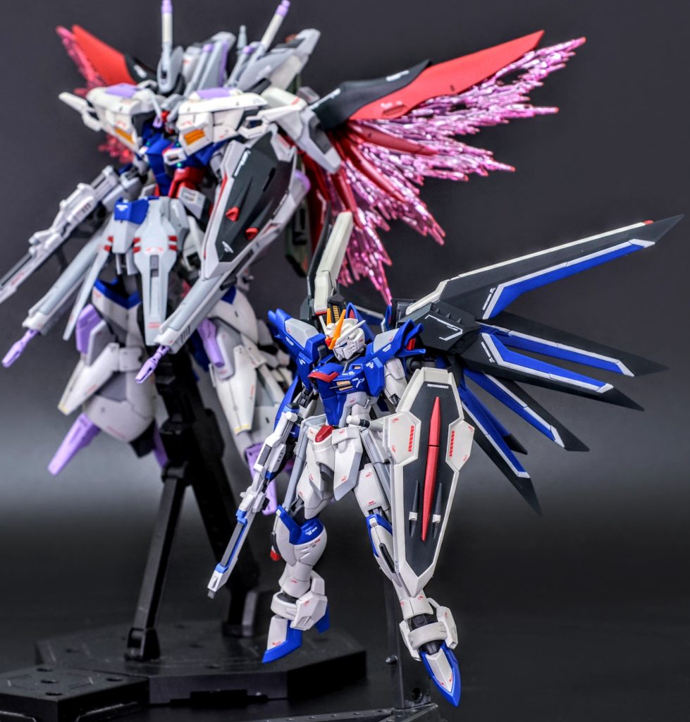 前回製作したイモータルデスティニーspecV3にも装備可能に調整しました。https://gumpla.jp/hg/1793353