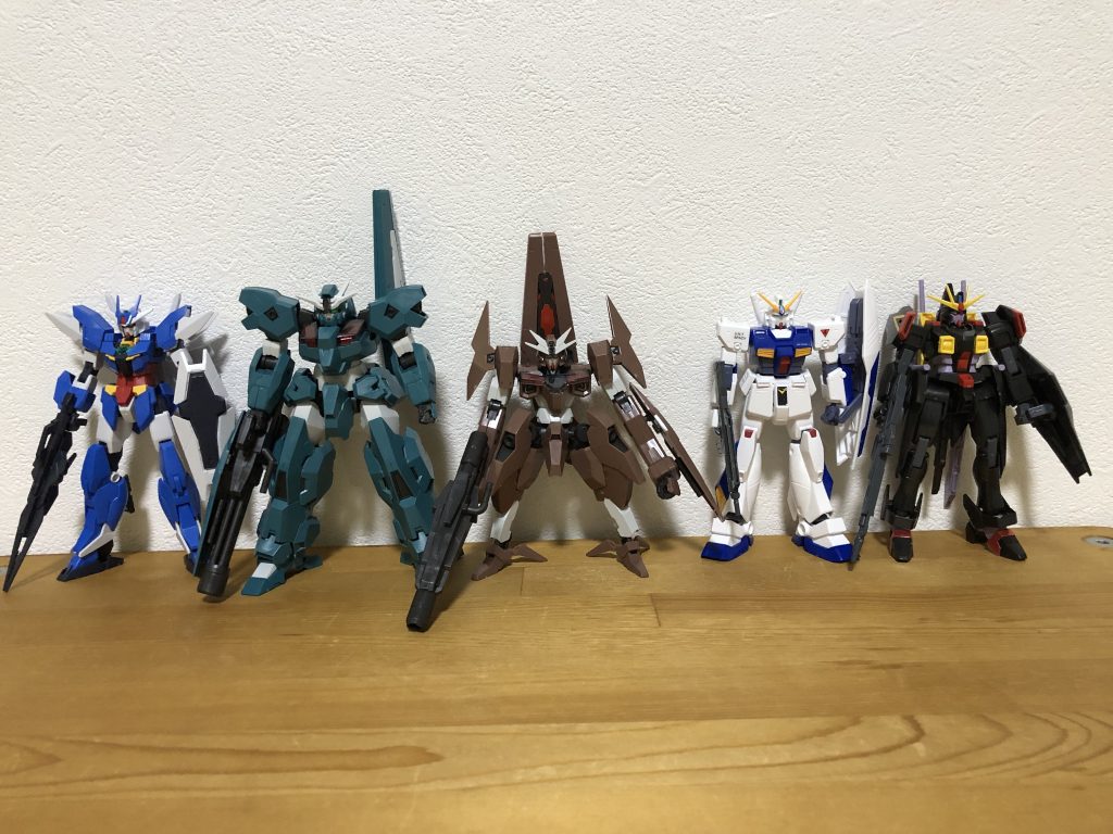 ガンプラ66～70体目–2枚目/制作者：平良野アロウ