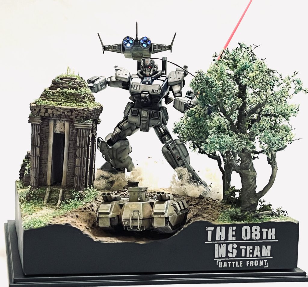 ジオラマ正面。