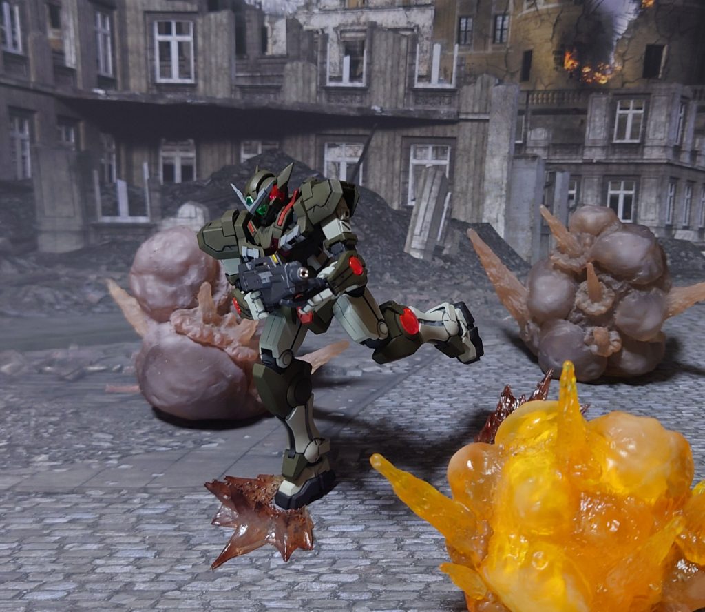 戦場を駆け抜ける。