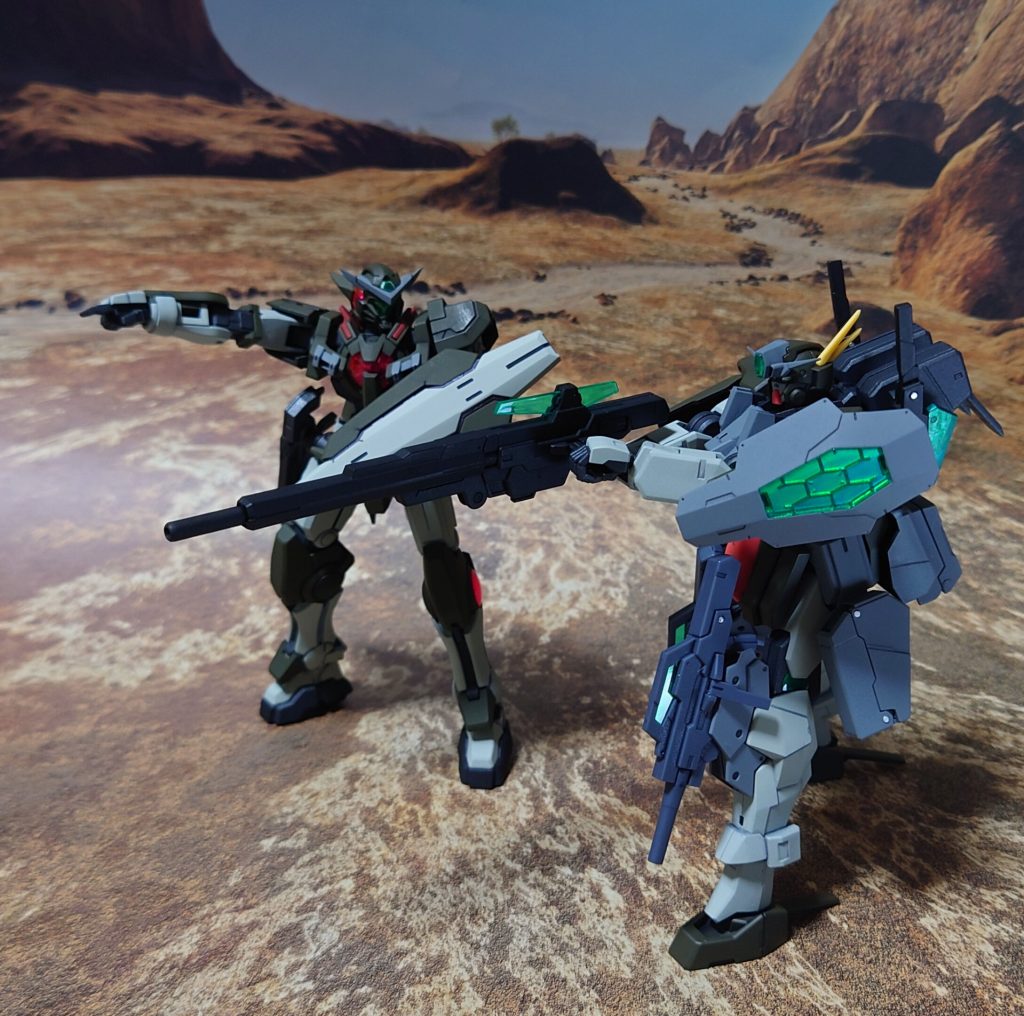 ケルディムガンダムサーガ Type‐GBNとのやり取り。