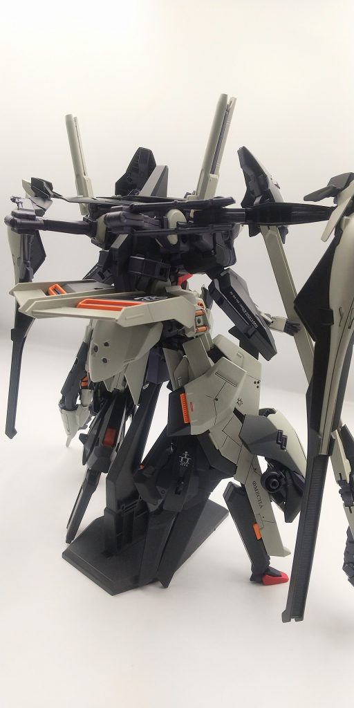 斜め後ろからです。自分では良い出来だと思います。