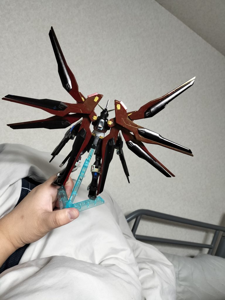 関節部塗装するの忘れてた