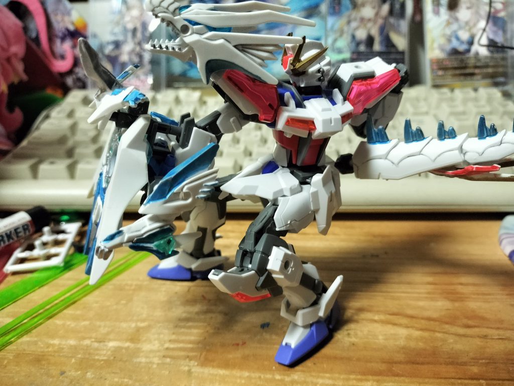 (ビルドストライクエクシードギャラクシー)横から見てはいけない(；・∀・)