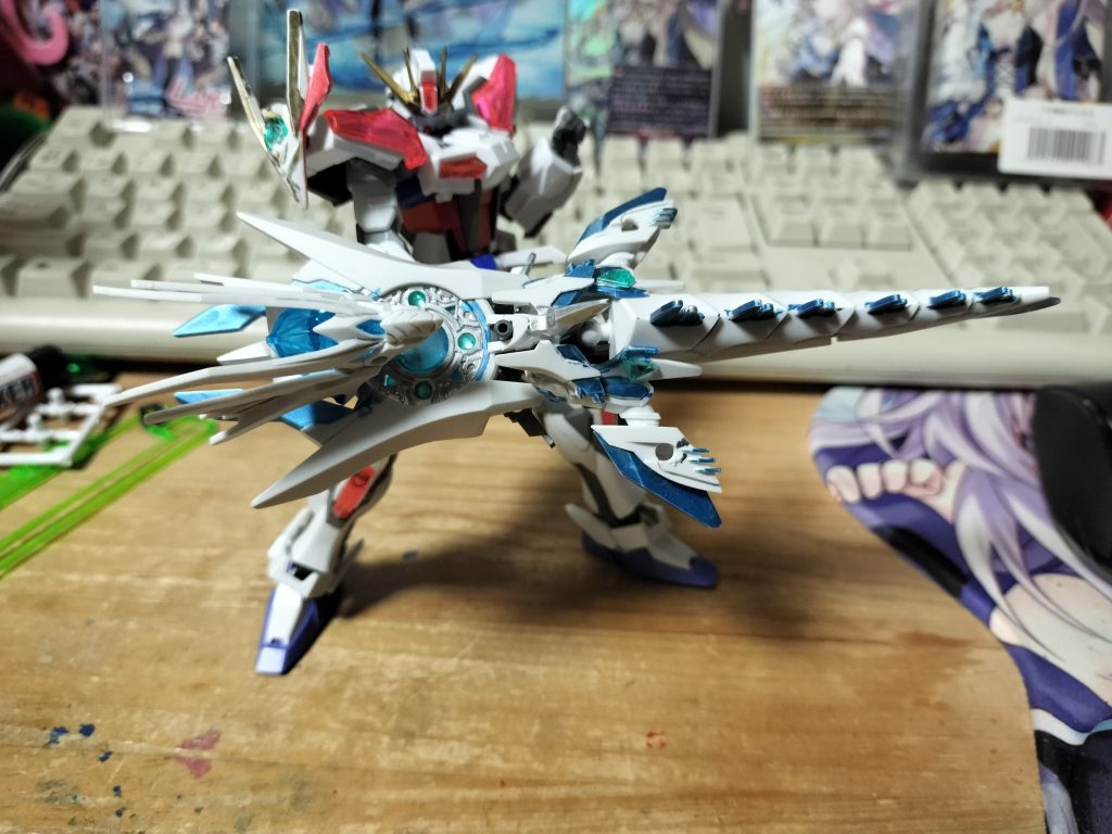 そしてドラゴンパーツを武器として合体！！　ドラゴンスピアーかな