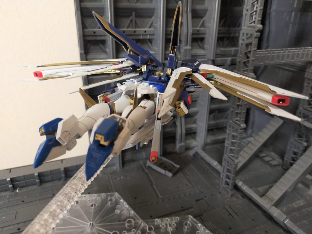 後ろ姿。マイフリの出番盗ってしまいそう。