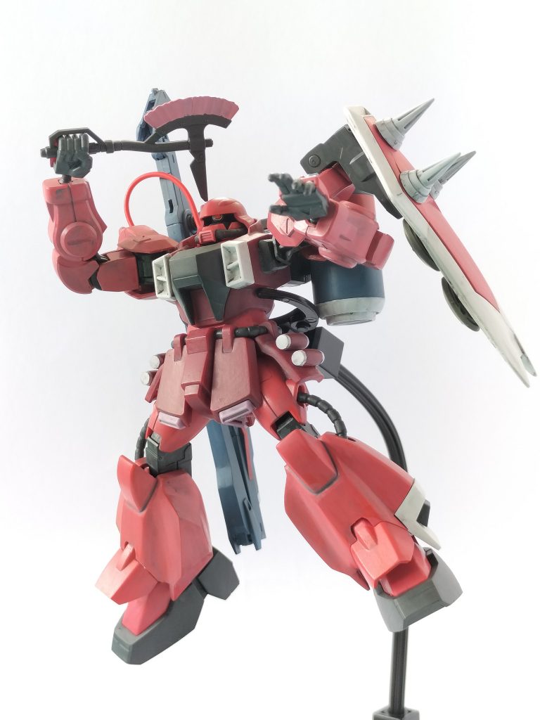 アックスはポージングが難しいですね💦