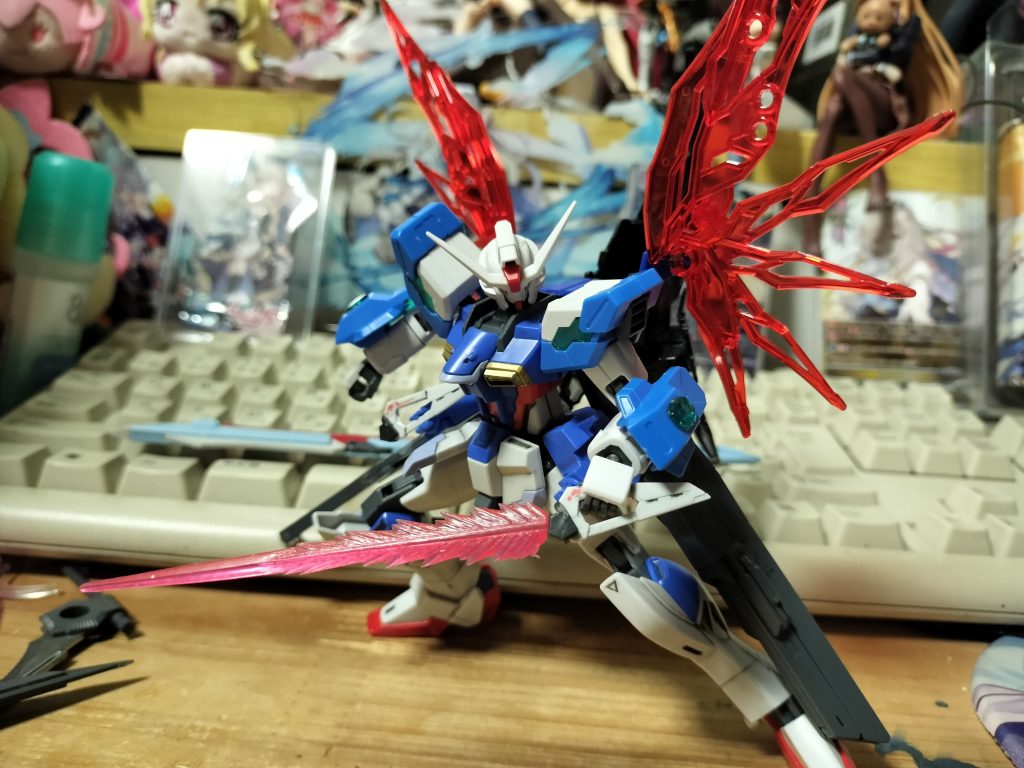 なのでクリアの羽に交換　