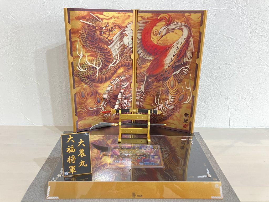 屏風台座も武器台座もディテール追加して