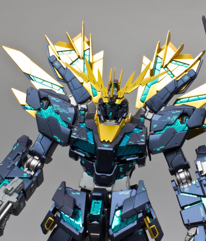 １号機（ユニコーン）もいいけど模型映えするのは間違いなくこっちの方ですね（笑）