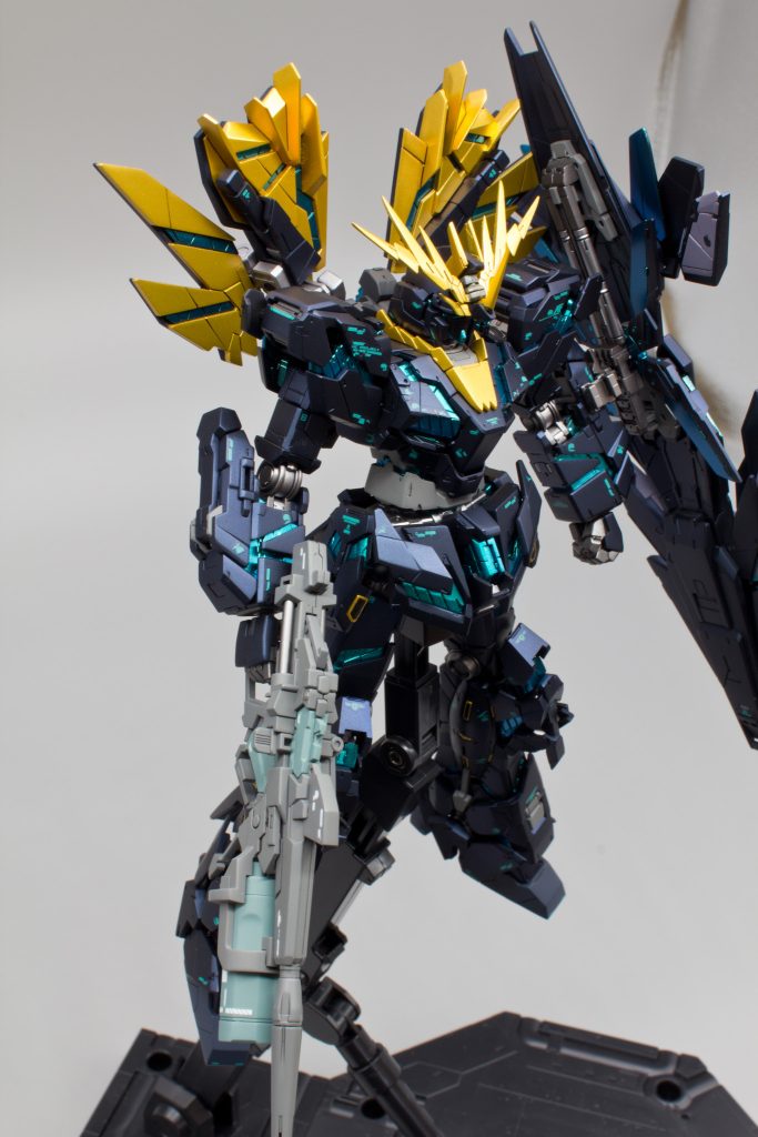 相変わらずRGのRX0系は最高のキットです✨