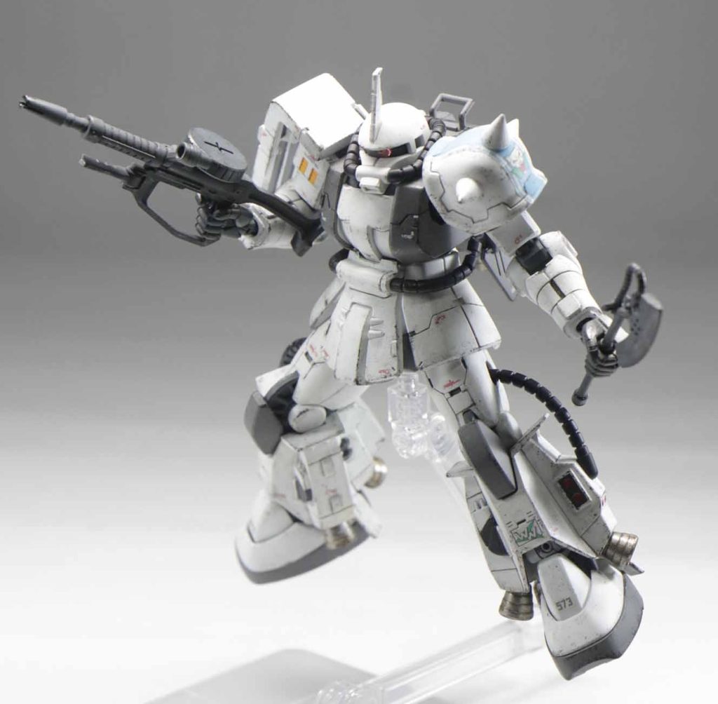 HG シン・マツナガ専用 ザク(高機動型ザクⅡ)–4枚目/制作者：ユウ@Uu Modeling