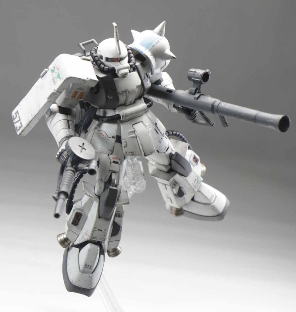 HG シン・マツナガ専用 ザク(高機動型ザクⅡ)–5枚目/制作者：ユウ@Uu Modeling