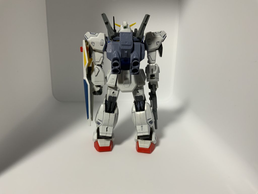 後ろ。バックパックは塗装してませんw