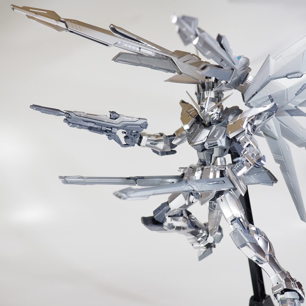 フルバーストで。ポージングが難しいですね。