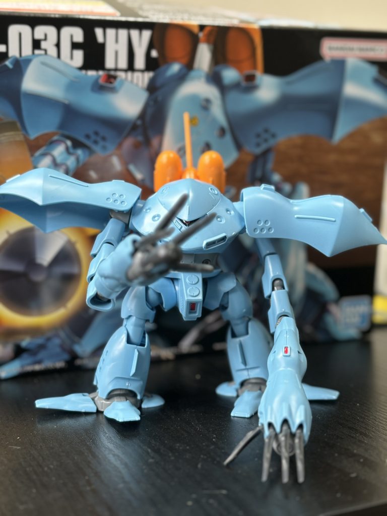 ハイゴッグは、フォルムが独特でジオン感漂うMSで大好きです👀