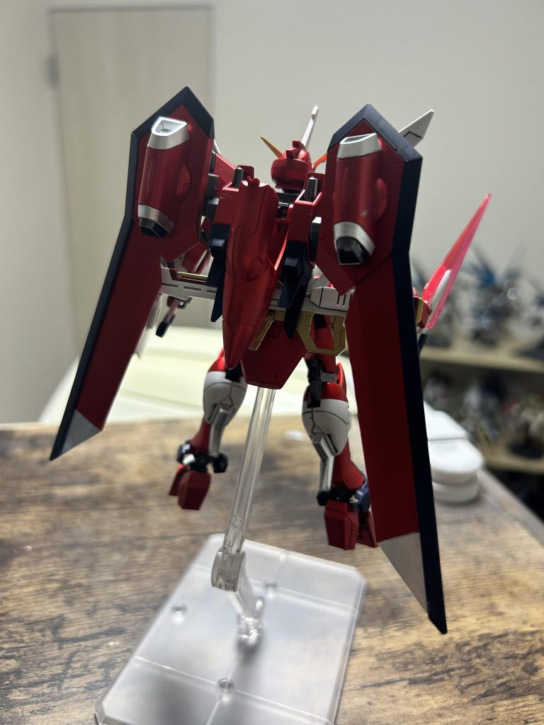 バックショット。相変わらず後ろにはデカール貼りません。