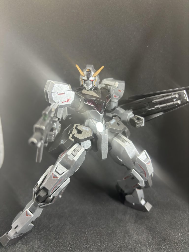 箱絵ポーズ　シールド裏が作りこまれていてカッコイイです。