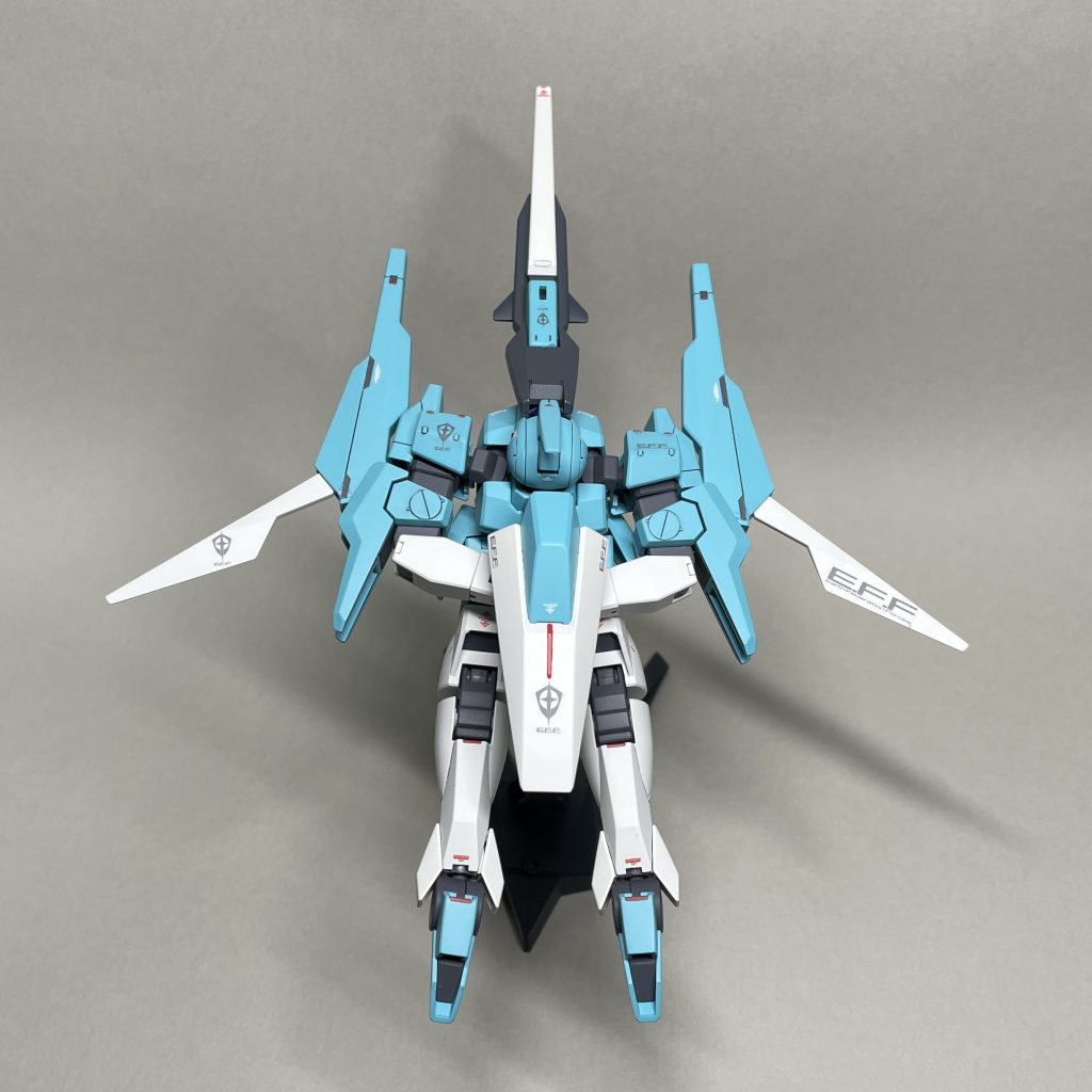 飛行形態（スタンド使用）上から