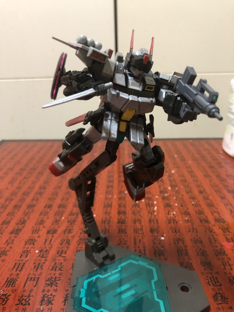 ヒートナイフ(ジムスナイパーk9)&ブルパップマシンガンアクションブラックライダーがミキシングされてるのでTHEMISシステムも使えます