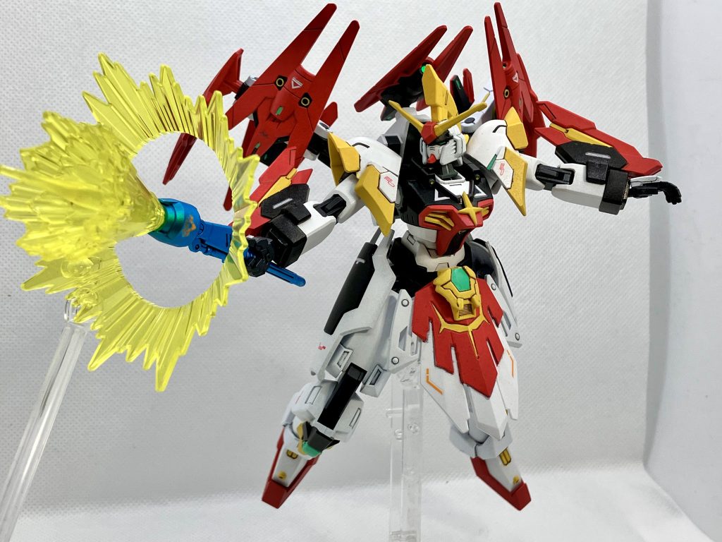 この武器は様々な機能がついている先端部から出力調節可能なビーム「メガルフィラー」