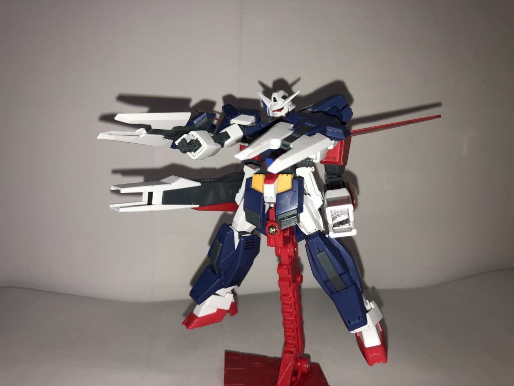 プラズマダイバーミサイルがあれば完璧だったんだが（無茶言うな）AGE-2からFXにはスタンド付いてたからあればなぁ、と惜しく感じる