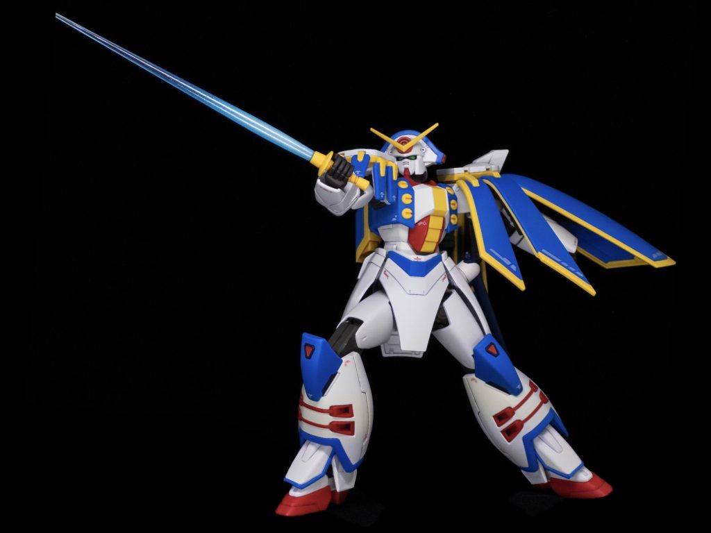 サーベルの基部はステラスカイブルーでグラデーションかけました。