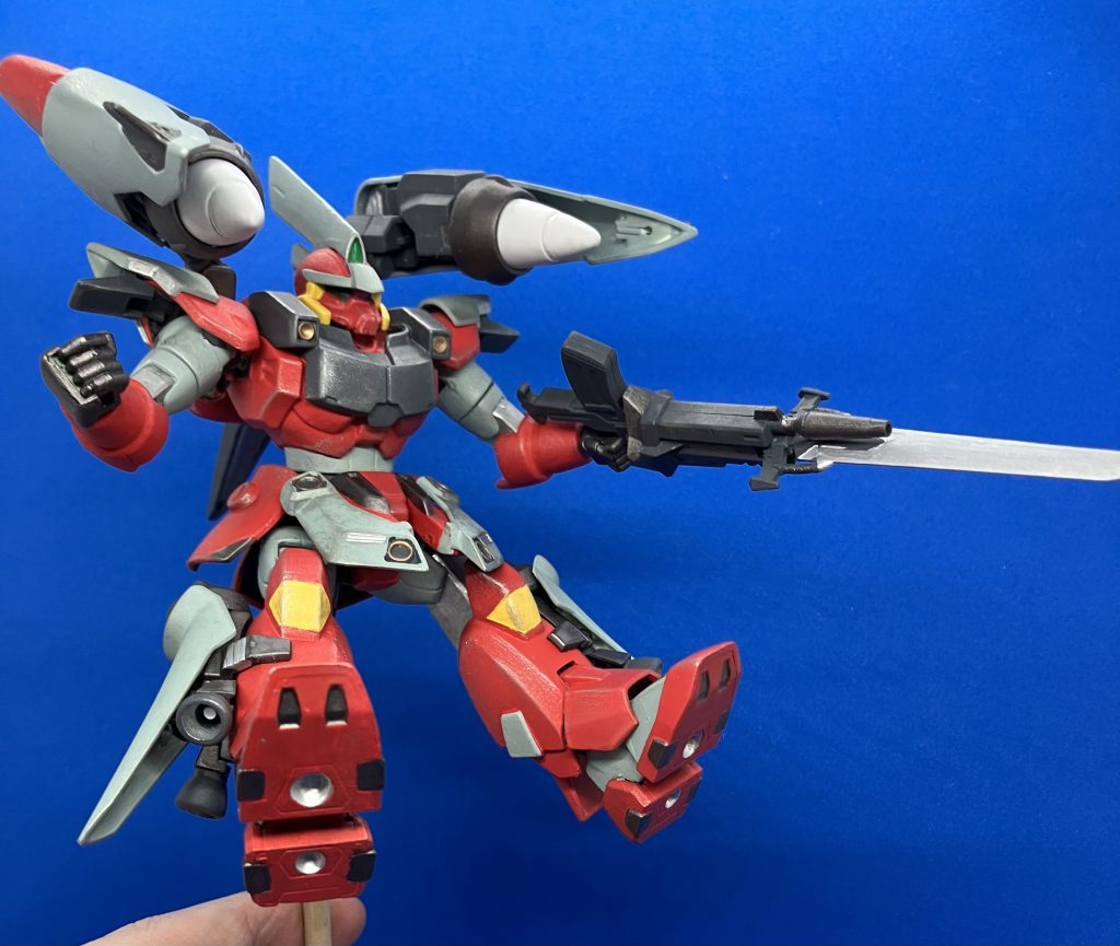 ぶっ放している様に見えますが、急停止してるだけです。ジョイント追加のおかげですな