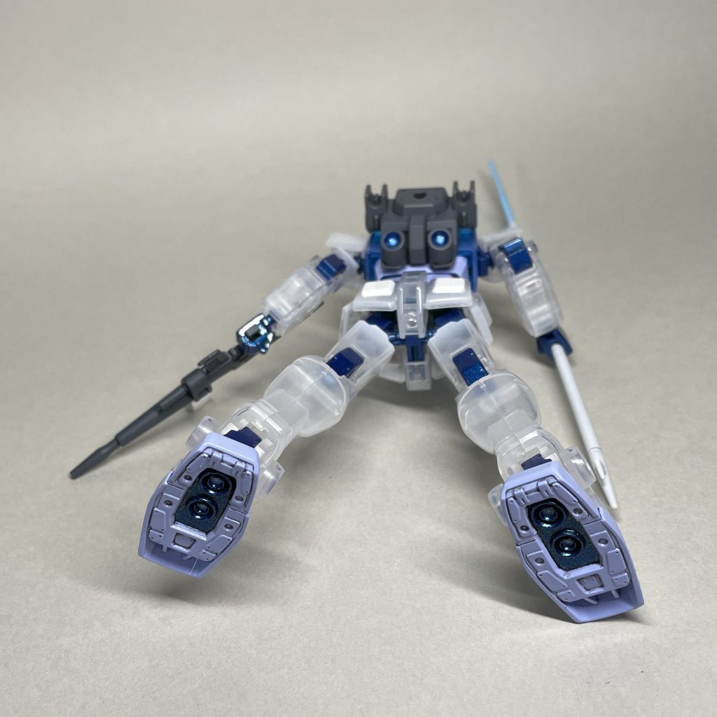 ラーガンダム装備(下から)