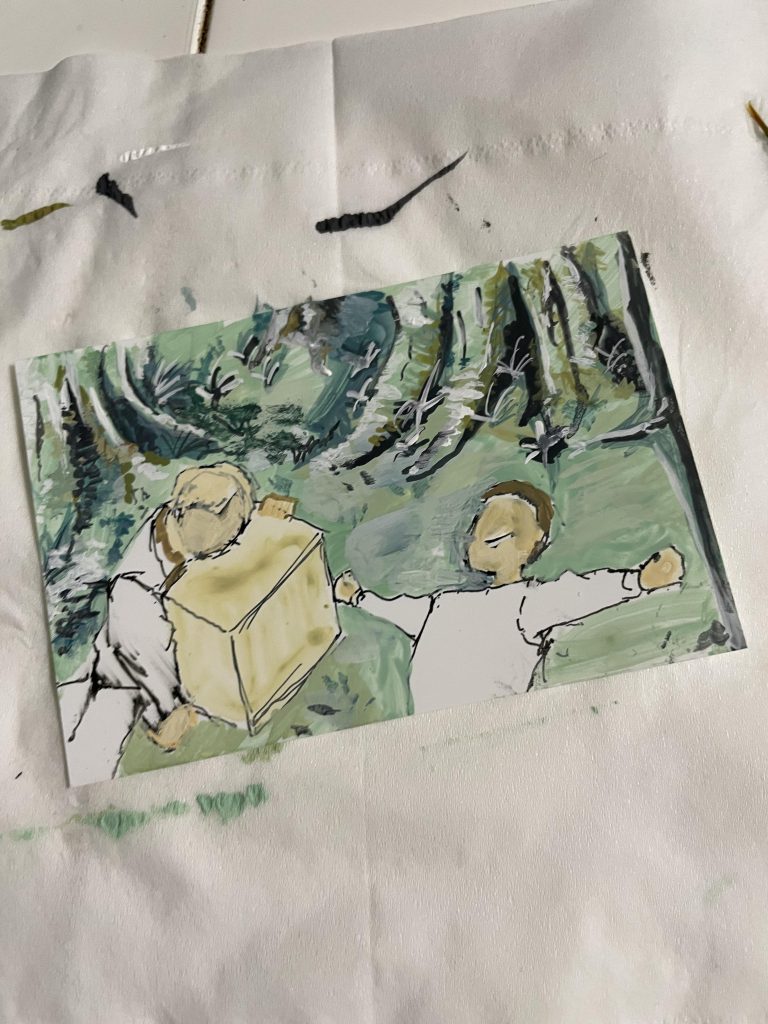 ポケットの中の戦争(背景手書き、全塗装）–3枚目/制作者：NbHaruto