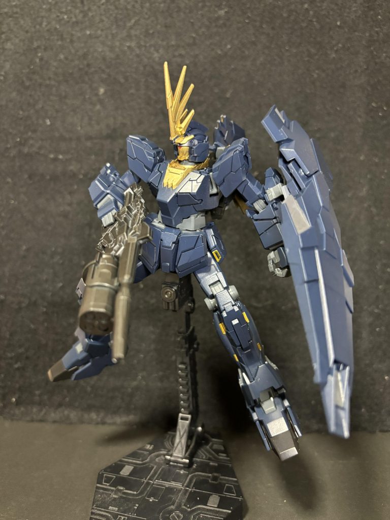 部分塗装、スミ入れ、半光沢仕上げです