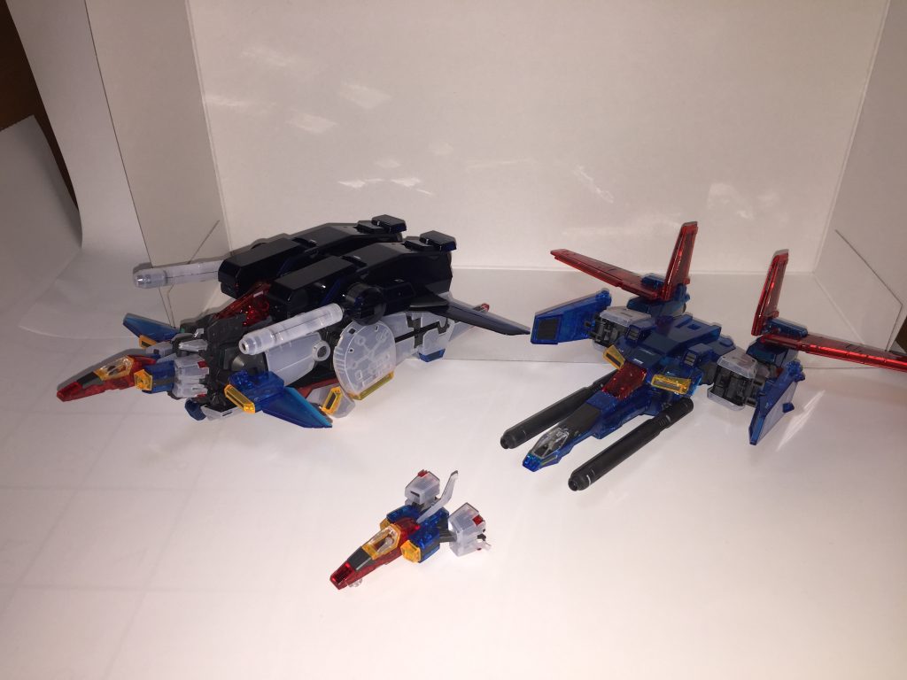 MGなのでもちろん完全分離合体可能